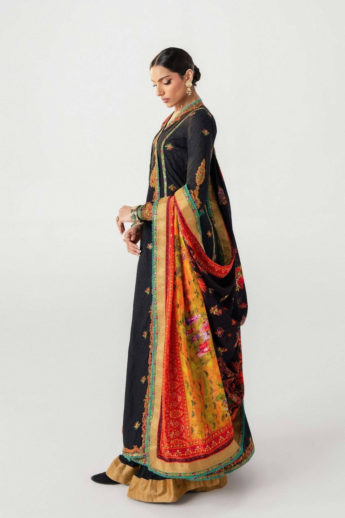 Fahad Hussayn | Jalsa Ghar | Dochalla by Maria Faisal - Registered Vendor of : Fahad Hussayn - type : Ladies Clothes - 100% original wedding dresses