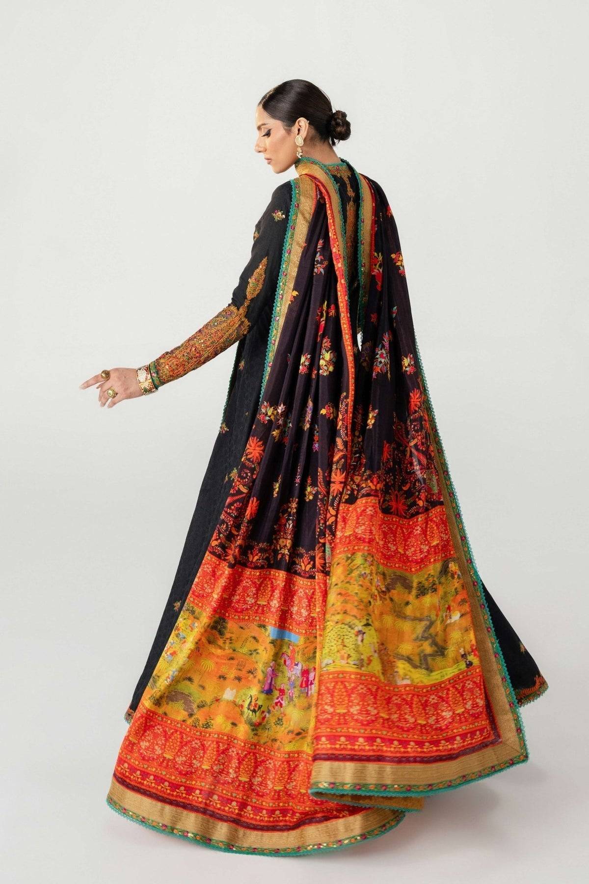 Fahad Hussayn | Jalsa Ghar | Dochalla by Maria Faisal - Registered Vendor of : Fahad Hussayn - type : Ladies Clothes - 100% original wedding dresses