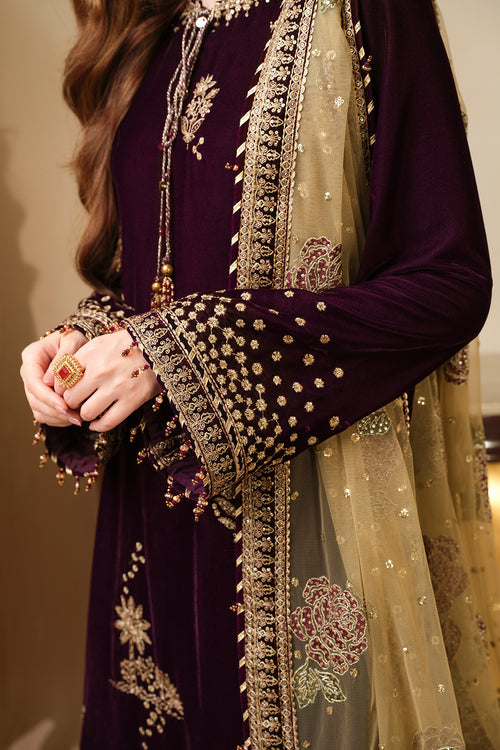 Jazmin | Velvet Edit 24 | VF-2032 - Ladies Clothes - Maria Faisal