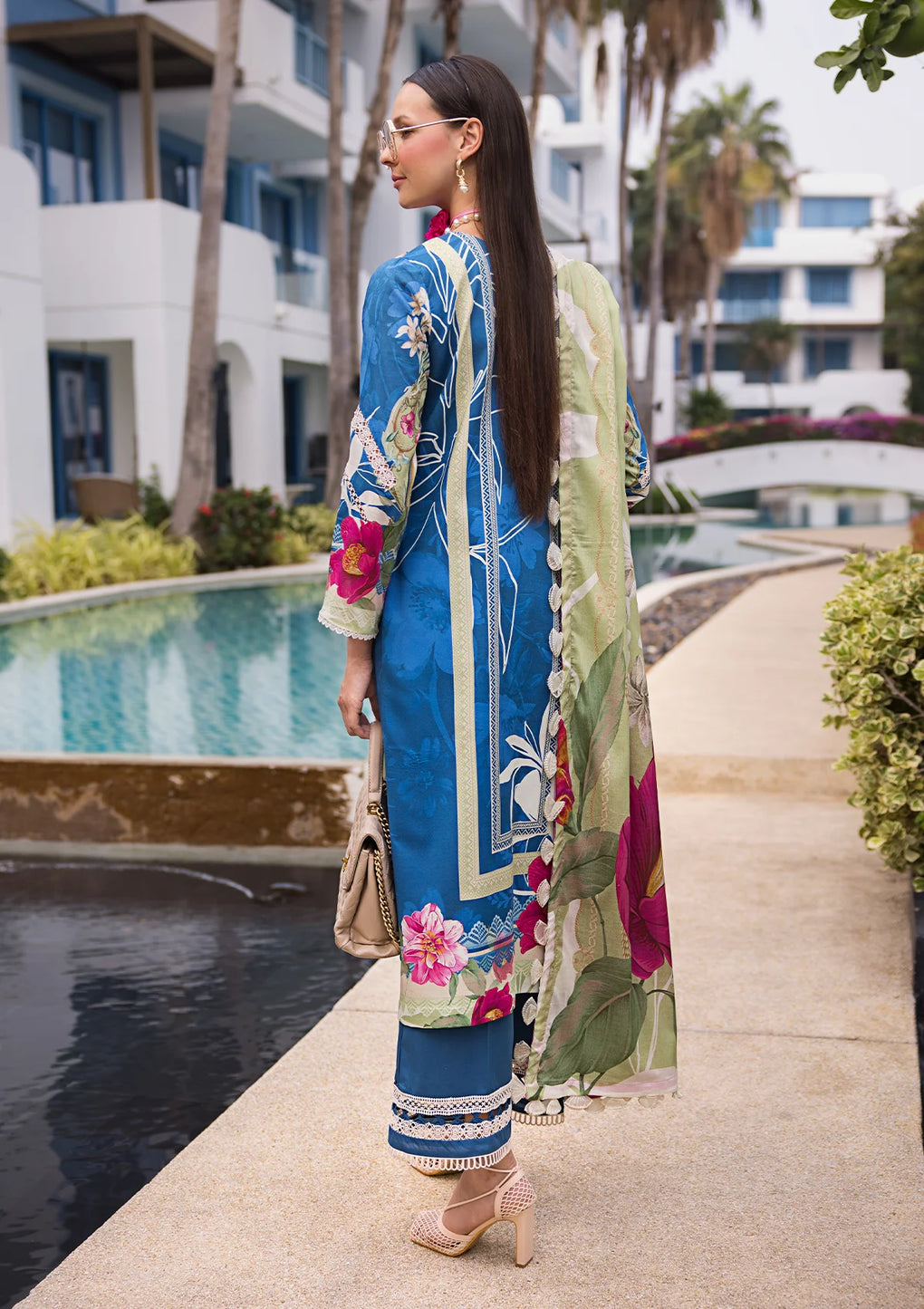 Elaf Premium | Prints Collection 2024 | EOP-08B WHIMSY TOSCANA - Ladies Clothes - Maria Faisal