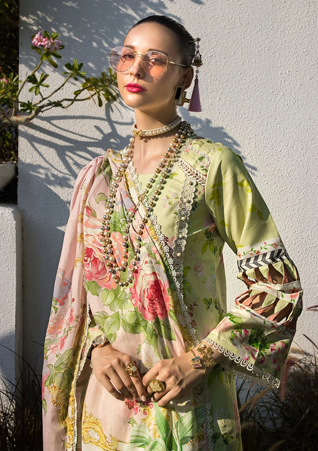 Elaf Premium | Prints Collection 2024 | EOP-02A CHELSEA - Ladies Clothes - Maria Faisal