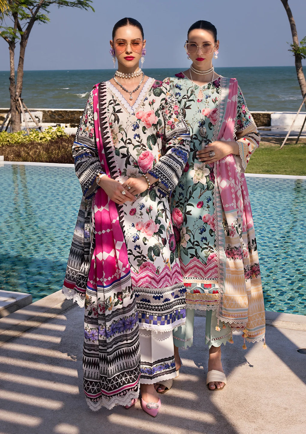 Elaf Premium | Prints Collection 2024 | EOP-06B FREYA - Ladies Clothes - Maria Faisal