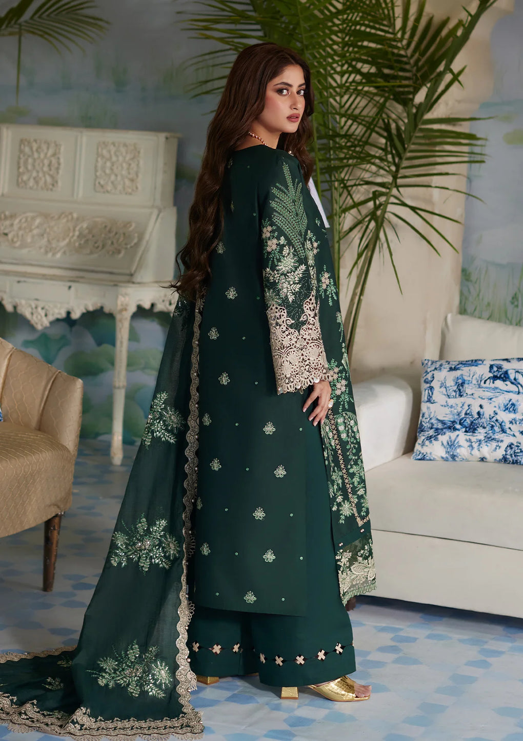 Elaf Premium | Eid Edit 2024 | ELE-07 ZARIA - Ladies Clothes - Maria Faisal