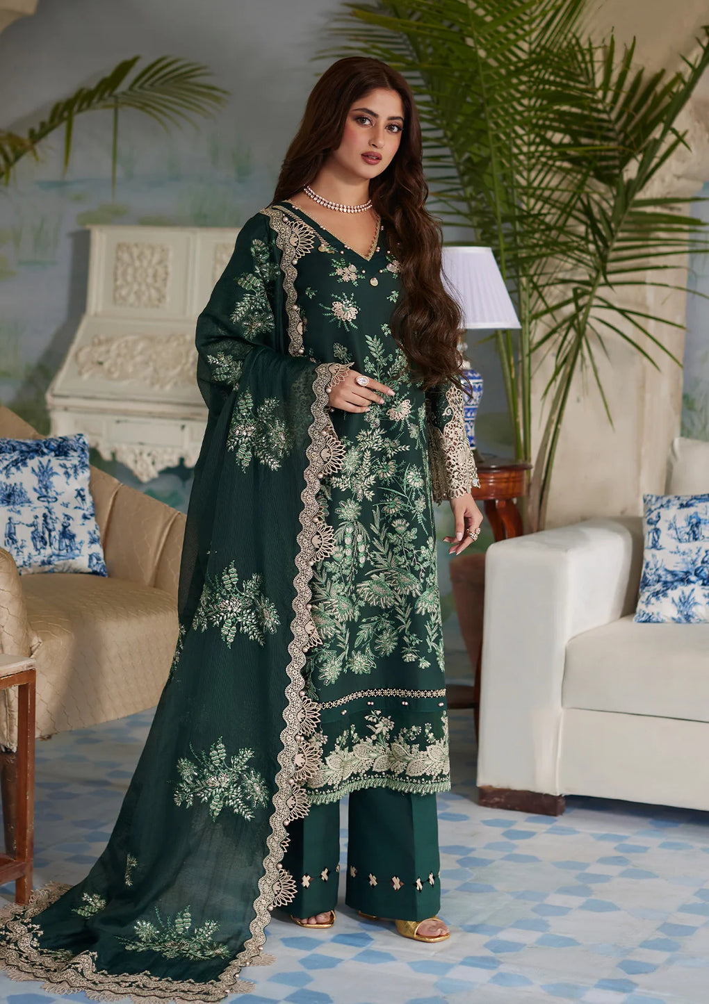 Elaf Premium | Eid Edit 2024 | ELE-07 ZARIA - Ladies Clothes - Maria Faisal