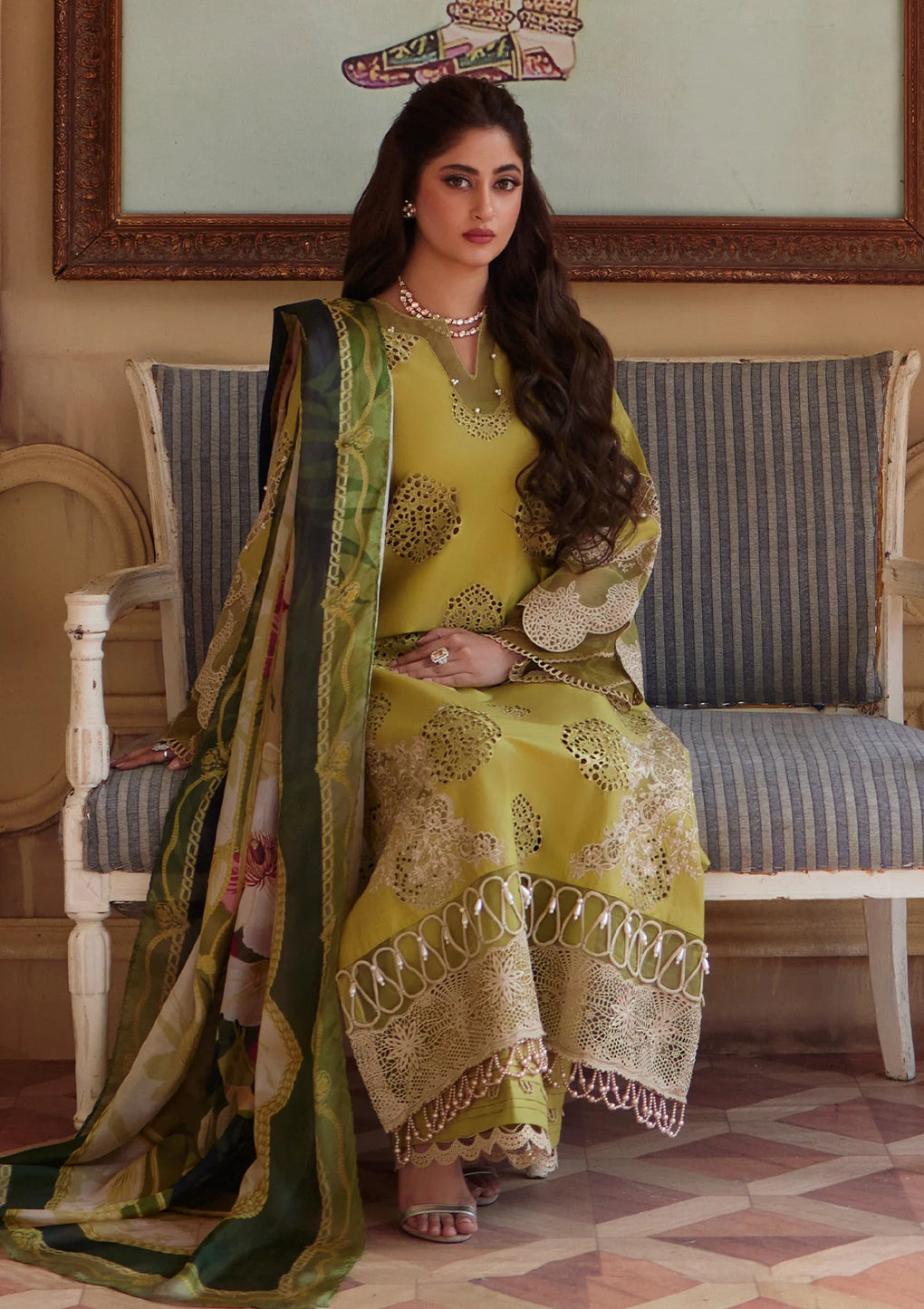 Elaf Premium | Eid Edit 2024 | ELE-05 MEENAH - Ladies Clothes - Maria Faisal
