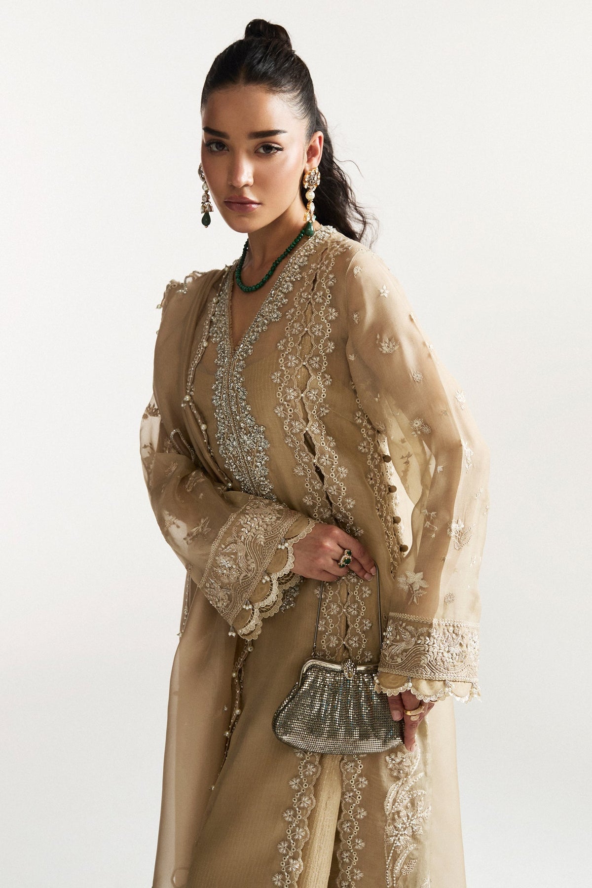 Elan | Vital Ornee | SOLEIL ELIXIR (EV-21372) - Formal Dress - available at Maria Faisal in UK and USA.