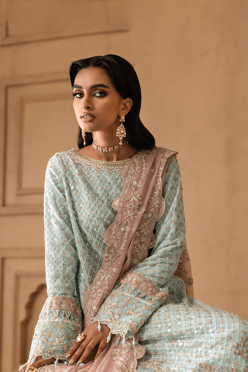 Emaan Adeel | Sheherzadi Formals 25 | AARIZ - Formal Wear - available at Maria Faisal in UK and USA