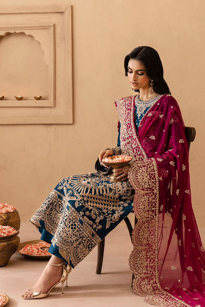 Emaan Adeel | Sheherzadi Formals 25 | KAVYA - Formal Wear - available at Maria Faisal in UK and USA