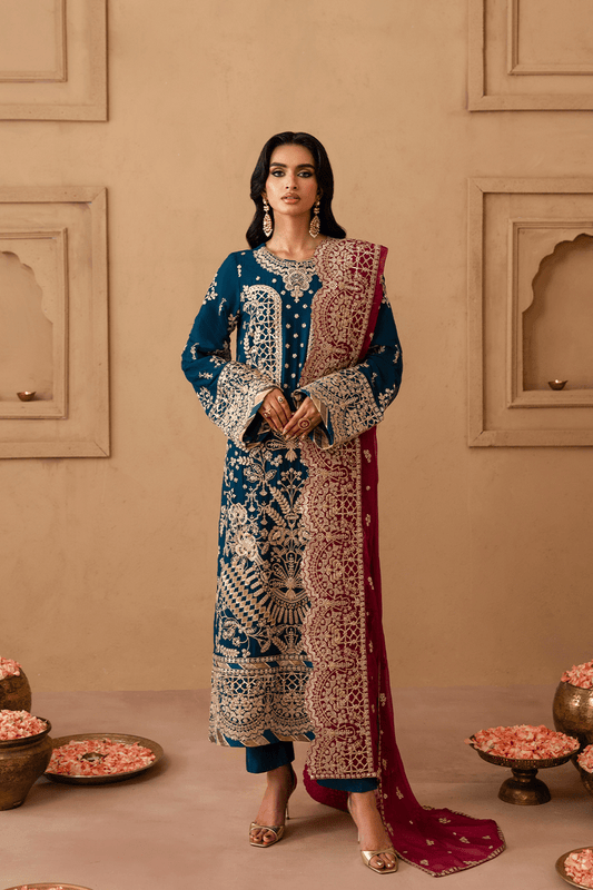Emaan Adeel | Sheherzadi Formals 25 | KAVYA - Formal Wear - available at Maria Faisal in UK and USA