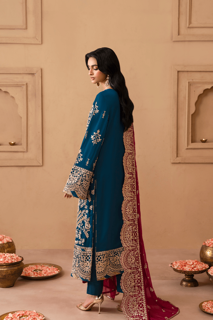 Emaan Adeel | Sheherzadi Formals 25 | KAVYA - Formal Wear - available at Maria Faisal in UK and USA