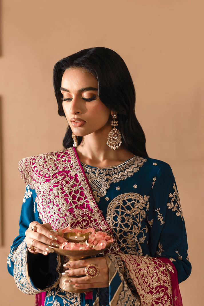 Emaan Adeel | Sheherzadi Formals 25 | KAVYA - Formal Wear - available at Maria Faisal in UK and USA