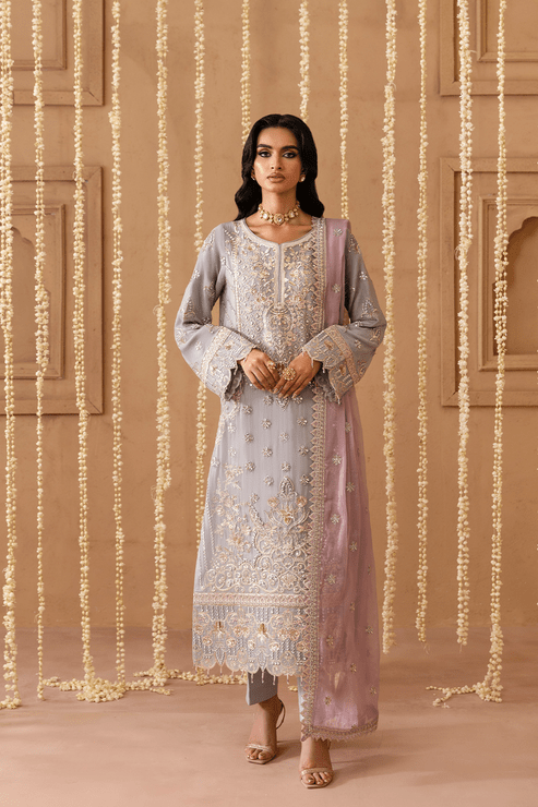 Emaan Adeel | Sheherzadi Formals 25 | MAHAYAM - Formal Wear - available at Maria Faisal in UK and USA