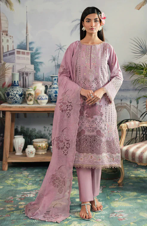 Emaan Adeel | Ayra Luxury Lawn 24 | AR-03 - Ladies Clothes - Maria Faisal
