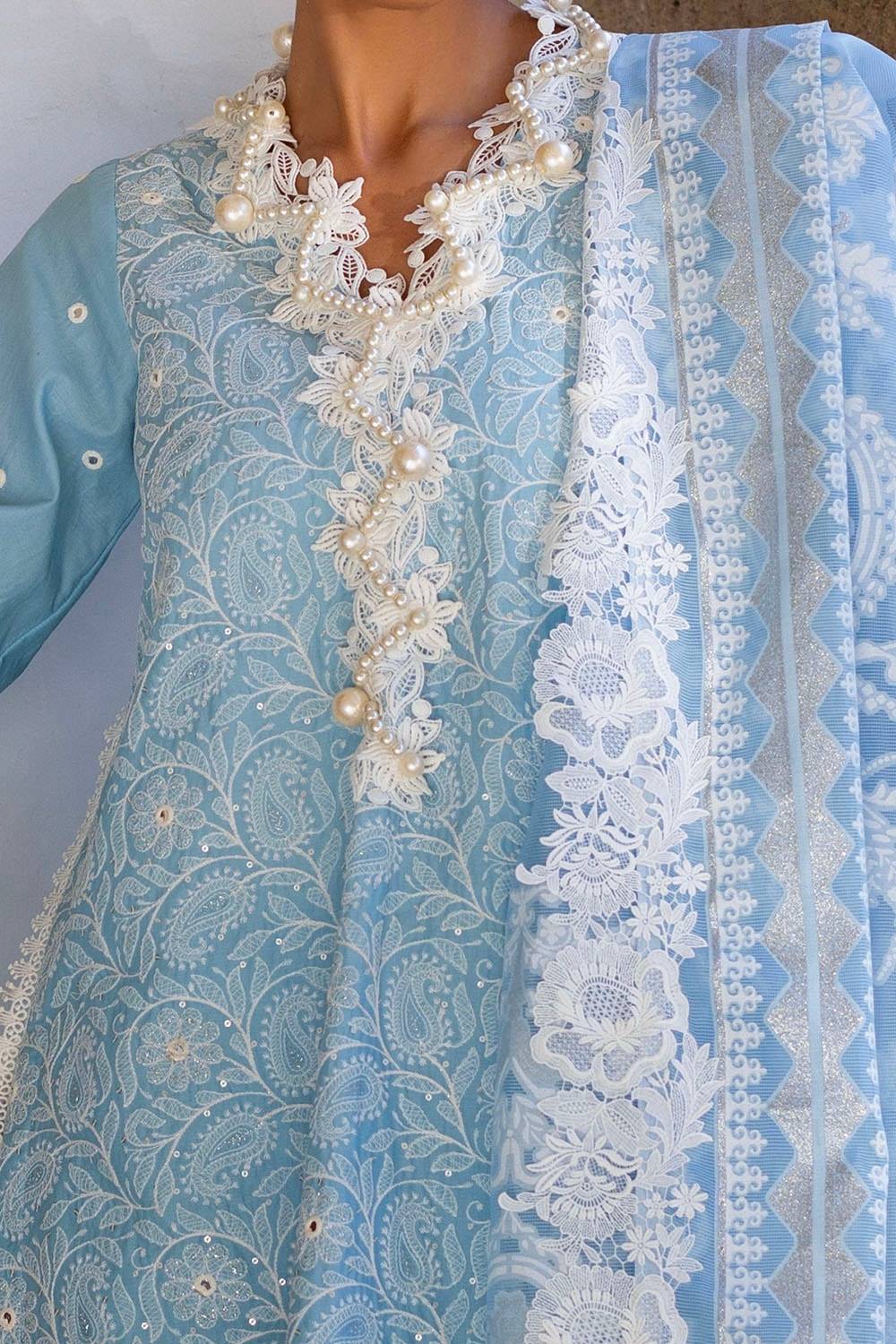Gul Ahmed | Festive Eid 25 | FE-52012 by Maria Faisal - Registered Vendor of : Gul Ahmed - type : Ladies Clothes - 100% original wedding dresses