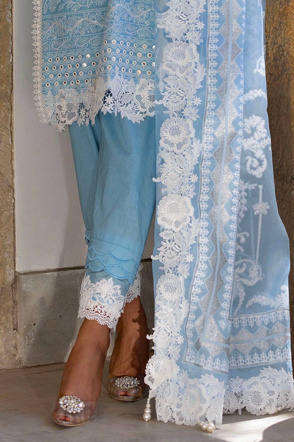 Gul Ahmed | Festive Eid 25 | FE-52012 by Maria Faisal - Registered Vendor of : Gul Ahmed - type : Ladies Clothes - 100% original wedding dresses