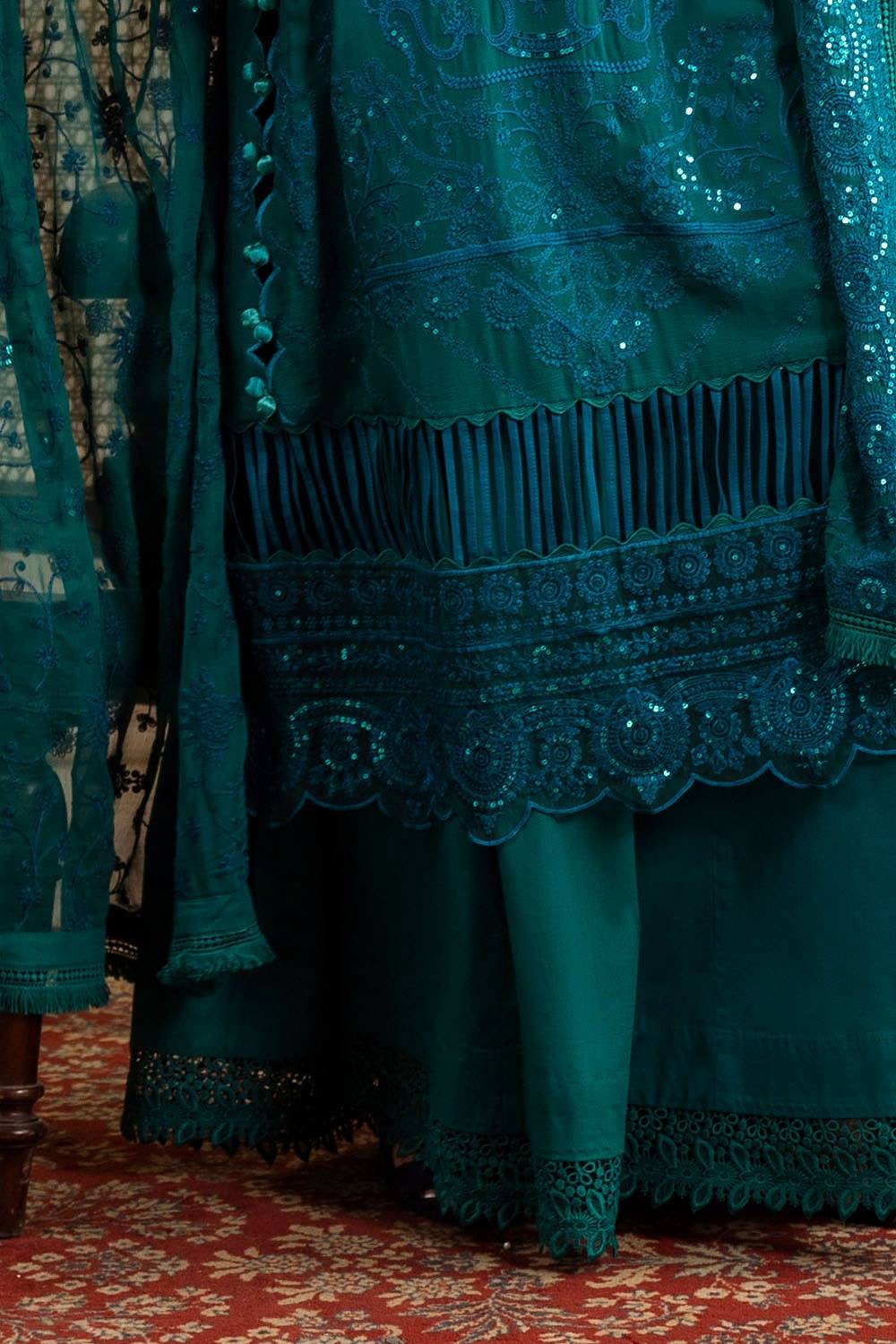 Gul Ahmed | Festive Eid 25 | LE-52017 by Maria Faisal - Registered Vendor of : Gul Ahmed - type : Ladies Clothes - 100% original wedding dresses