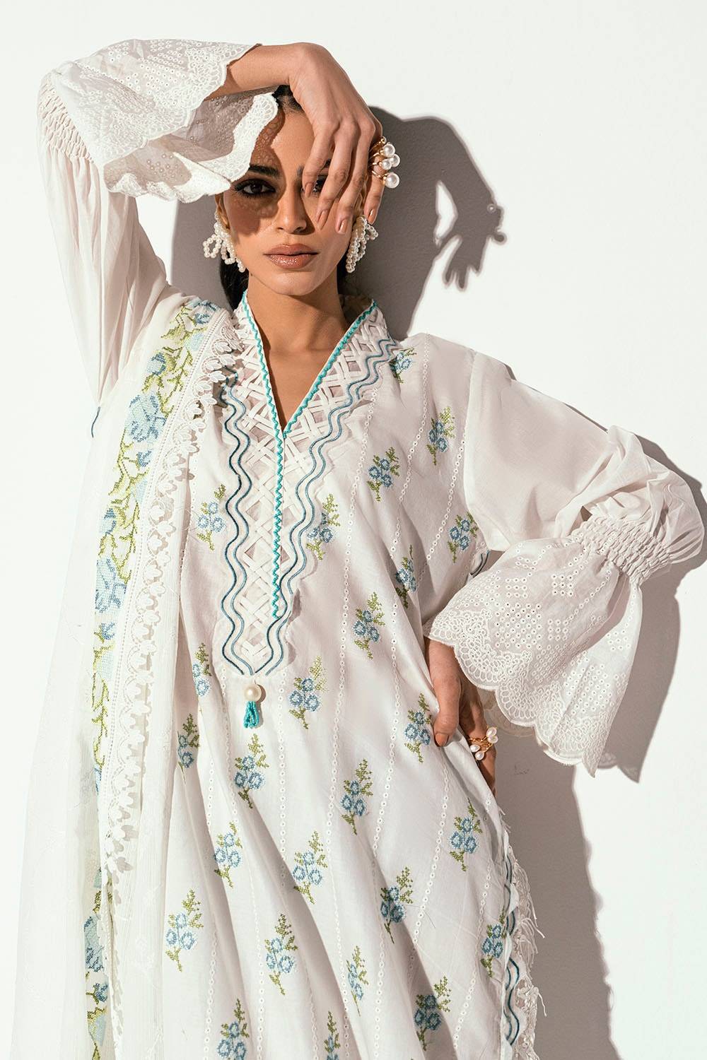 Gul Ahmed | Gul Nilofer 25 | DN-52032 by Maria Faisal - Registered Vendor of : Gul Ahmed - type : Ladies Clothes - 100% original wedding dresses