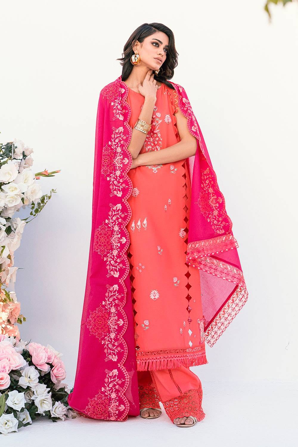 Gul Ahmed | Gul Nilofer 25 | DN-52007 by Maria Faisal - Registered Vendor of : Gul Ahmed - type : Ladies Clothes - 100% original wedding dresses