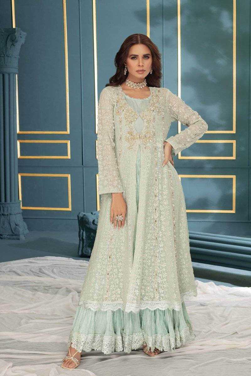 Panache | Pret | Enchanted Oasis by Maria Faisal - Registered Vendor of : Panache By Mona - type : Ladies Clothes - 100% original wedding dresses