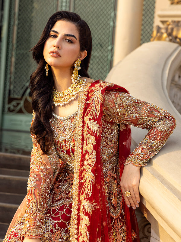 Epoque | Reverie Bridals | Cramoise - Wedding Dress - Maria Faisal