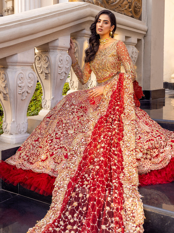 Epoque | Reverie Bridals | Ecarlate - Wedding Dress - Maria Faisal