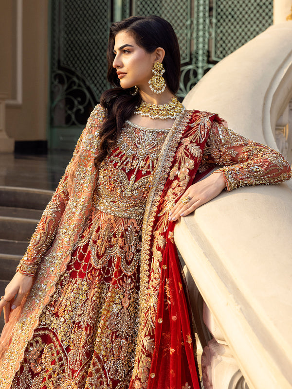 Epoque | Reverie Bridals | Cramoise - Wedding Dress - Maria Faisal