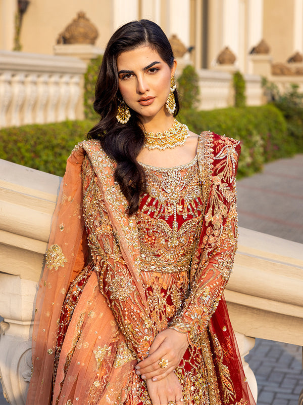 Epoque | Reverie Bridals | Cramoise - Wedding Dress - Maria Faisal