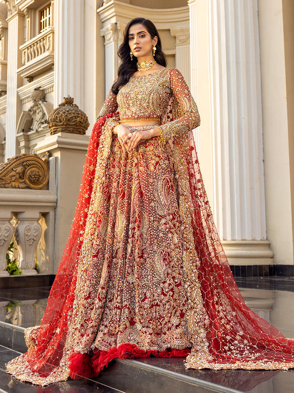Epoque | Reverie Bridals | Ecarlate - Wedding Dress - Maria Faisal