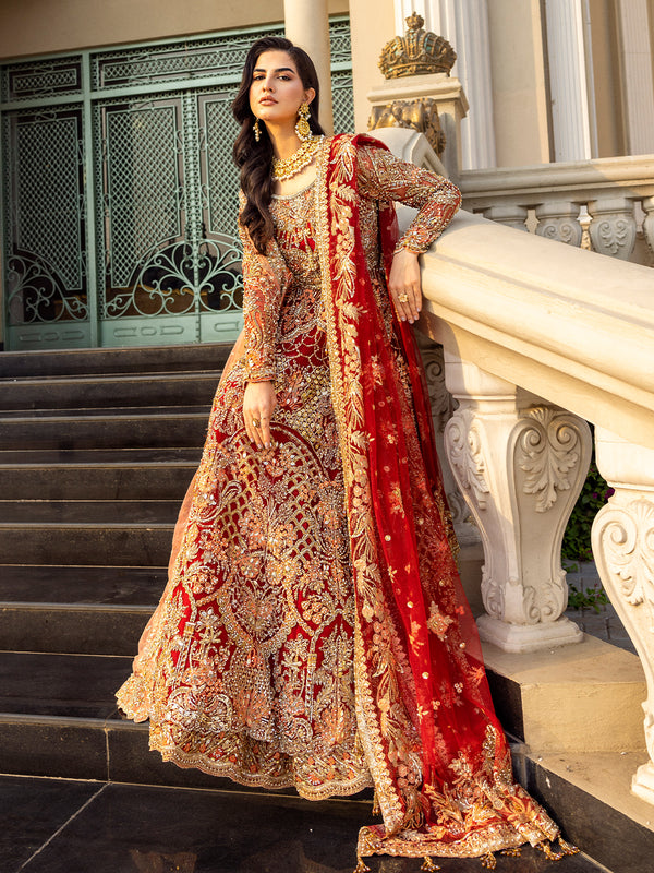 Epoque | Reverie Bridals | Cramoise - Wedding Dress - Maria Faisal
