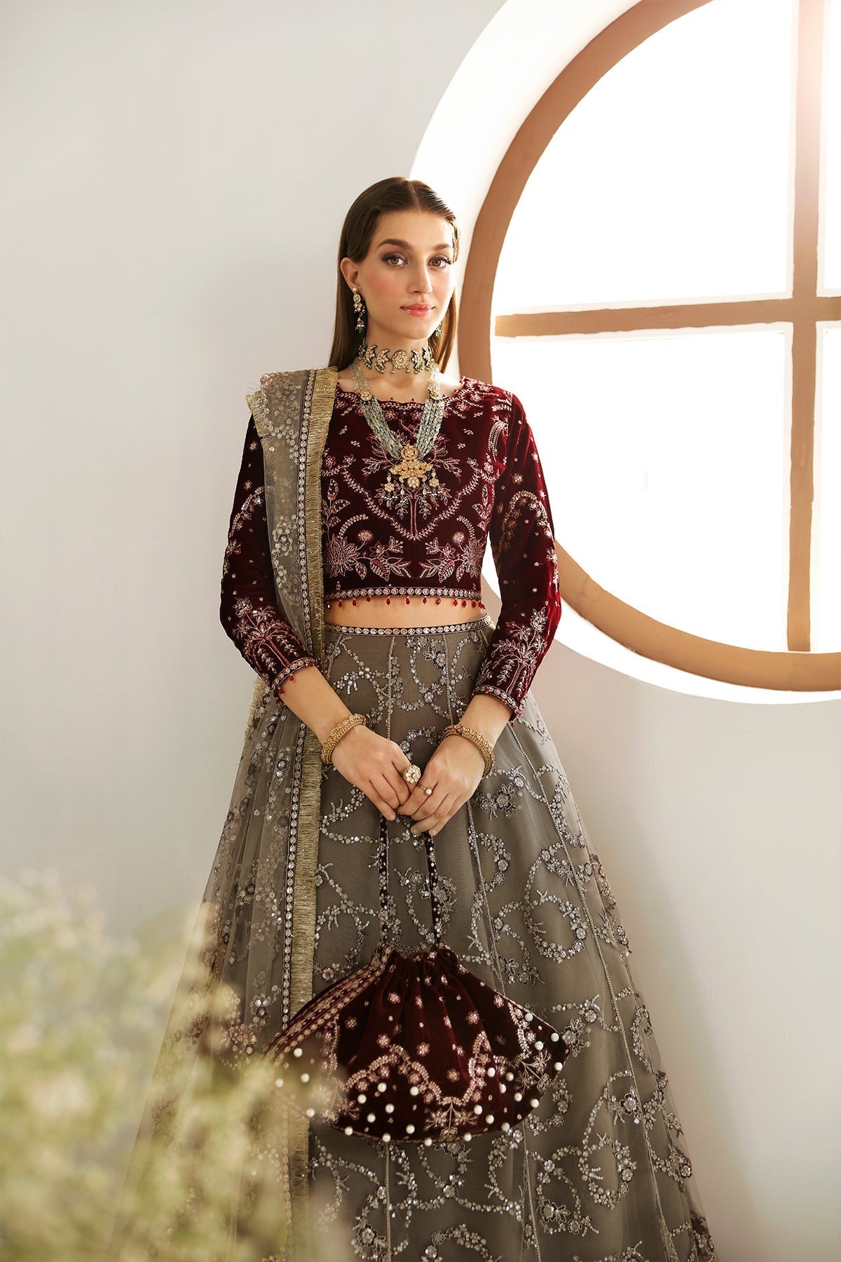 Alizeh | La Ruha Wedding Formals | AF-CH-2175-Esme - Pakistani Dress - Maria Faisal
