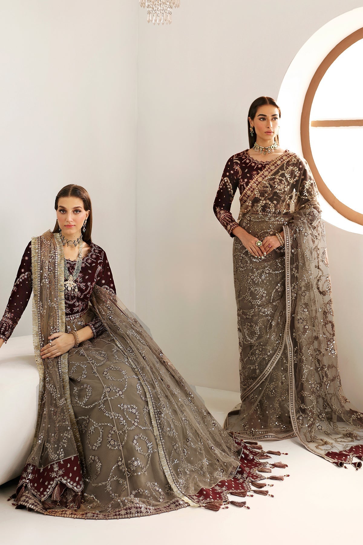 Alizeh | La Ruha Wedding Formals | AF-CH-2175-Esme - Pakistani Dress - Maria Faisal