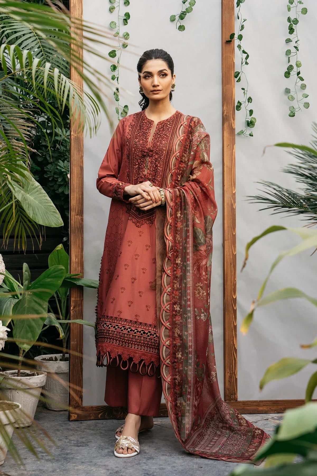 Ethnic | Rozana Collection SS 24 | E0410/203/311 - Ladies Clothes - Maria Faisal