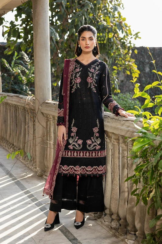 Farasha | Bahaar Embroidered Lawn | Twilight Bloom - Ladies Clothes - Maria Faisal