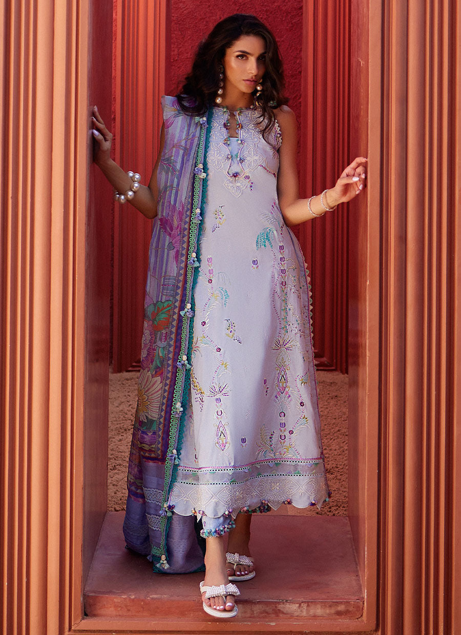 Farah Talib Aziz | Suay Lawn 24 | CALLISTA WEDGEWOOD - Ladies Clothes - Maria Faisal