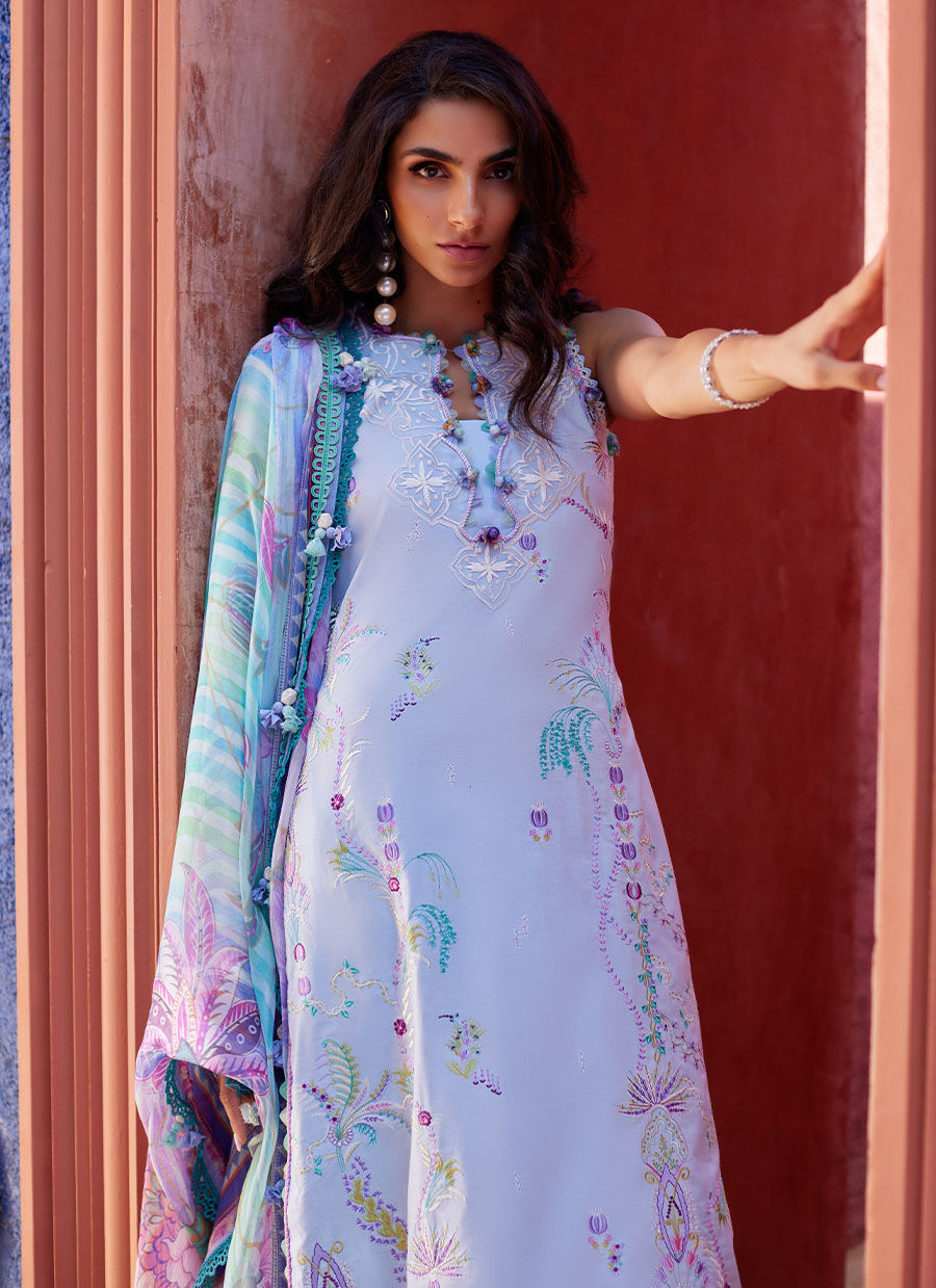 Farah Talib Aziz | Suay Lawn 24 | CALLISTA WEDGEWOOD - Ladies Clothes - Maria Faisal