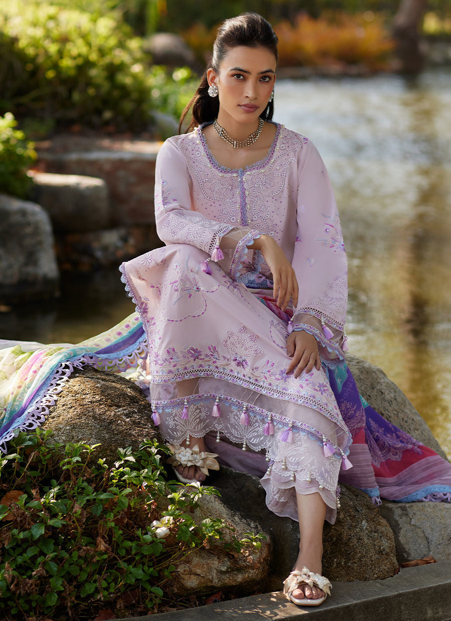 Farah Talib Aziz | Suay Lawn 24 | IZUMI PINK - Ladies Clothes - Maria Faisal