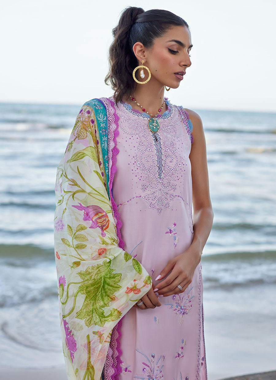 Farah Talib Aziz | Suay Lawn 24 | IZUMI PINK - Ladies Clothes - Maria Faisal