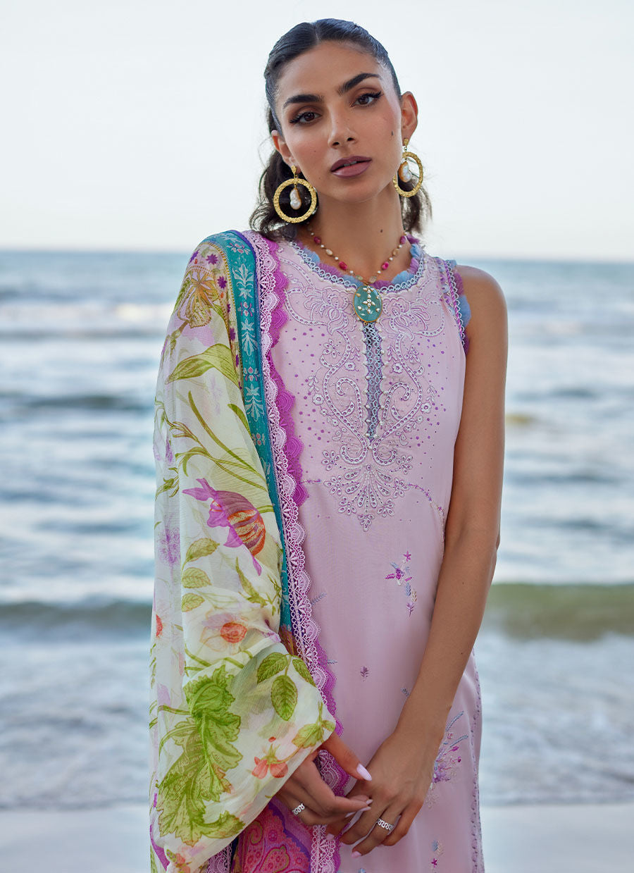 Farah Talib Aziz | Suay Lawn 24 | IZUMI PINK - Ladies Clothes - Maria Faisal