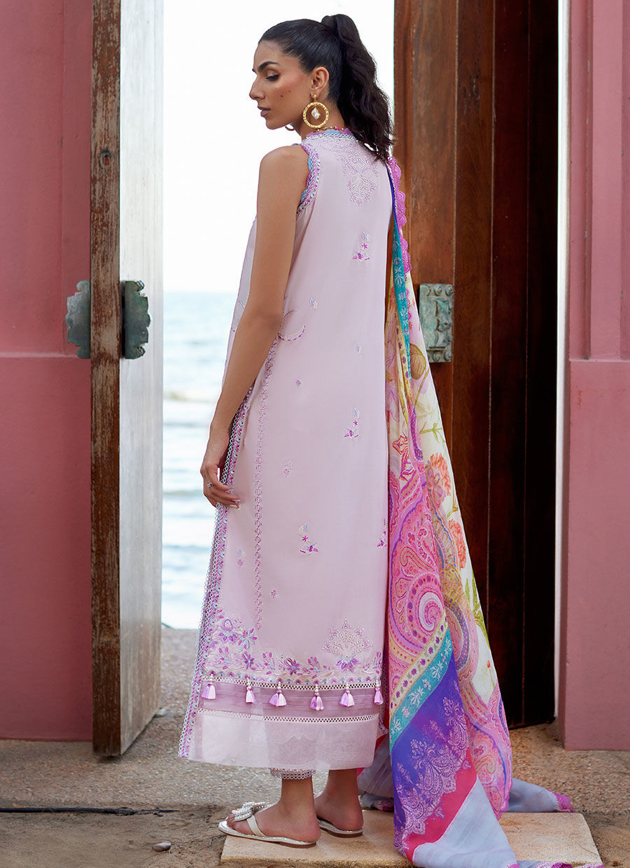 Farah Talib Aziz | Suay Lawn 24 | IZUMI PINK - Ladies Clothes - Maria Faisal