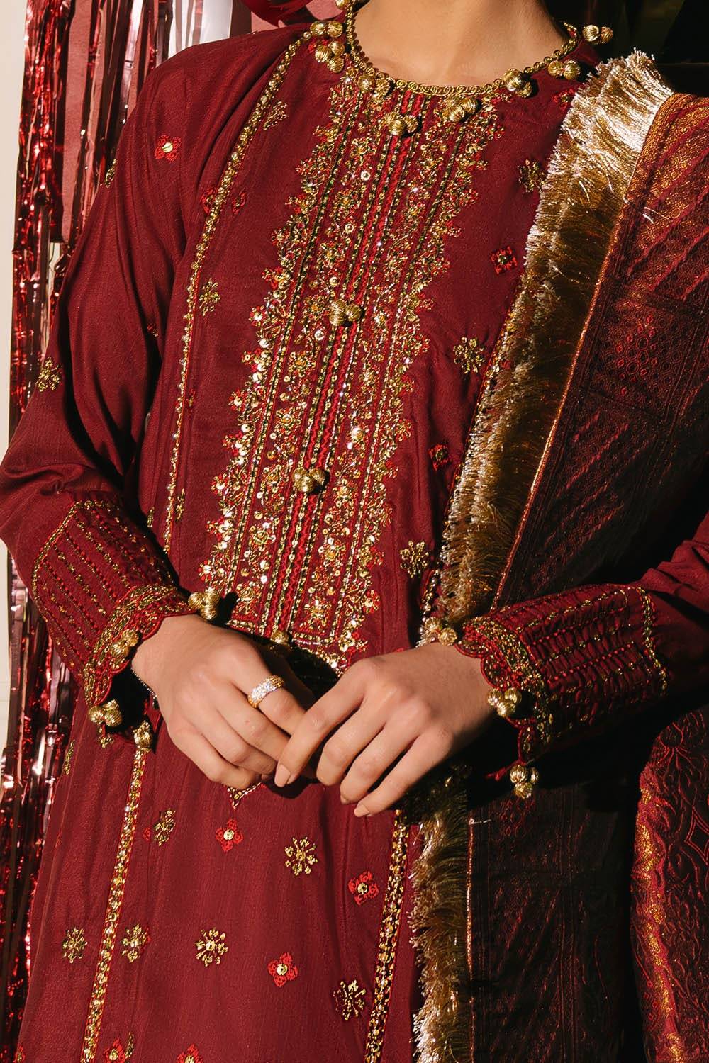 Gul Ahmed | Festive Eid 25 | FE-52075 by Maria Faisal - Registered Vendor of : Gul Ahmed - type : Ladies Clothes - 100% original wedding dresses