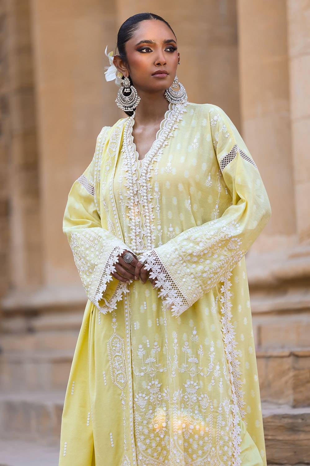 Gul Ahmed | Festive Eid 25 | FE-52080 by Maria Faisal - Registered Vendor of : Gul Ahmed - type : Ladies Clothes - 100% original wedding dresses