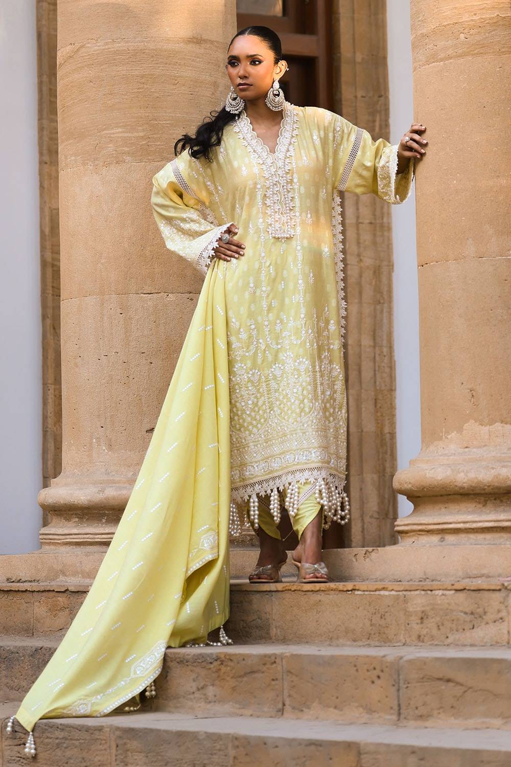 Gul Ahmed | Festive Eid 25 | FE-52080 by Maria Faisal - Registered Vendor of : Gul Ahmed - type : Ladies Clothes - 100% original wedding dresses