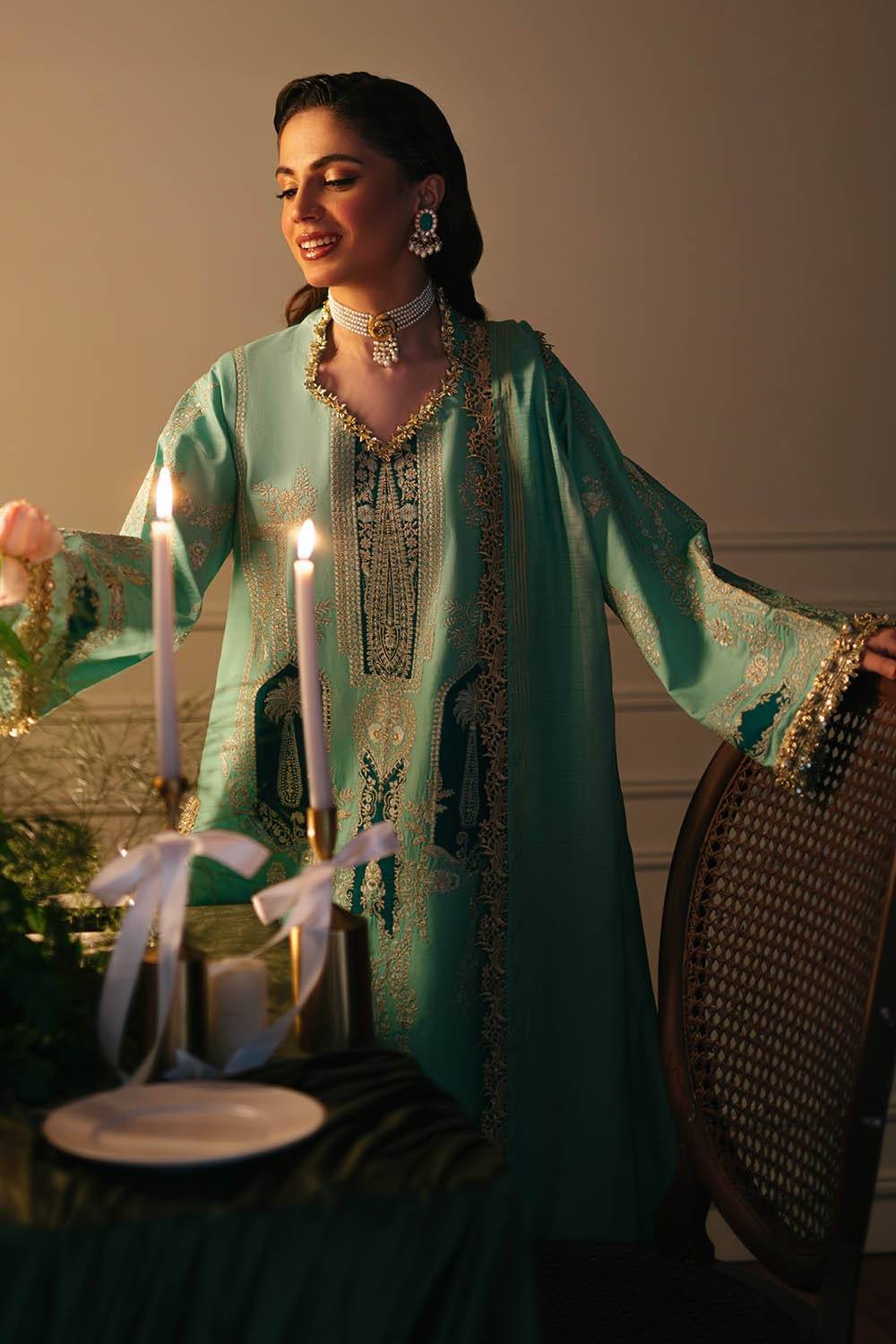 Gul Ahmed | Festive Eid 25 | FE-52083 by Maria Faisal - Registered Vendor of : Gul Ahmed - type : Ladies Clothes - 100% original wedding dresses
