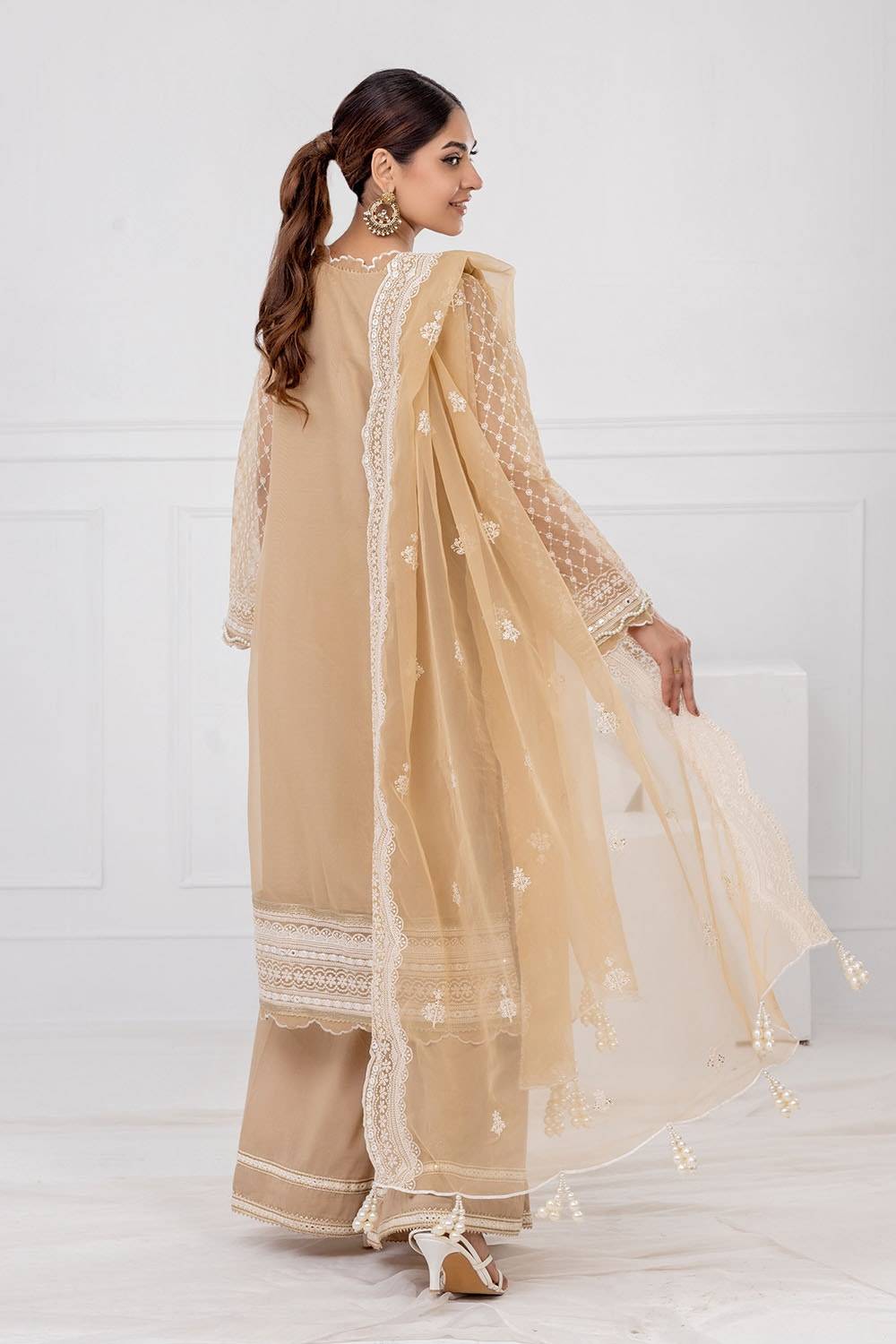 Gul Ahmed | Festive Eid 25 | FE-52087 by Maria Faisal - Registered Vendor of : Gul Ahmed - type : Ladies Clothes - 100% original wedding dresses