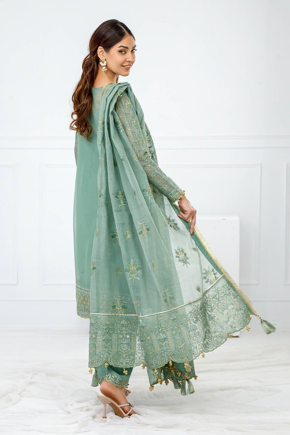 Gul Ahmed | Festive Eid 25 | FE-52088 by Maria Faisal - Registered Vendor of : Gul Ahmed - type : Ladies Clothes - 100% original wedding dresses