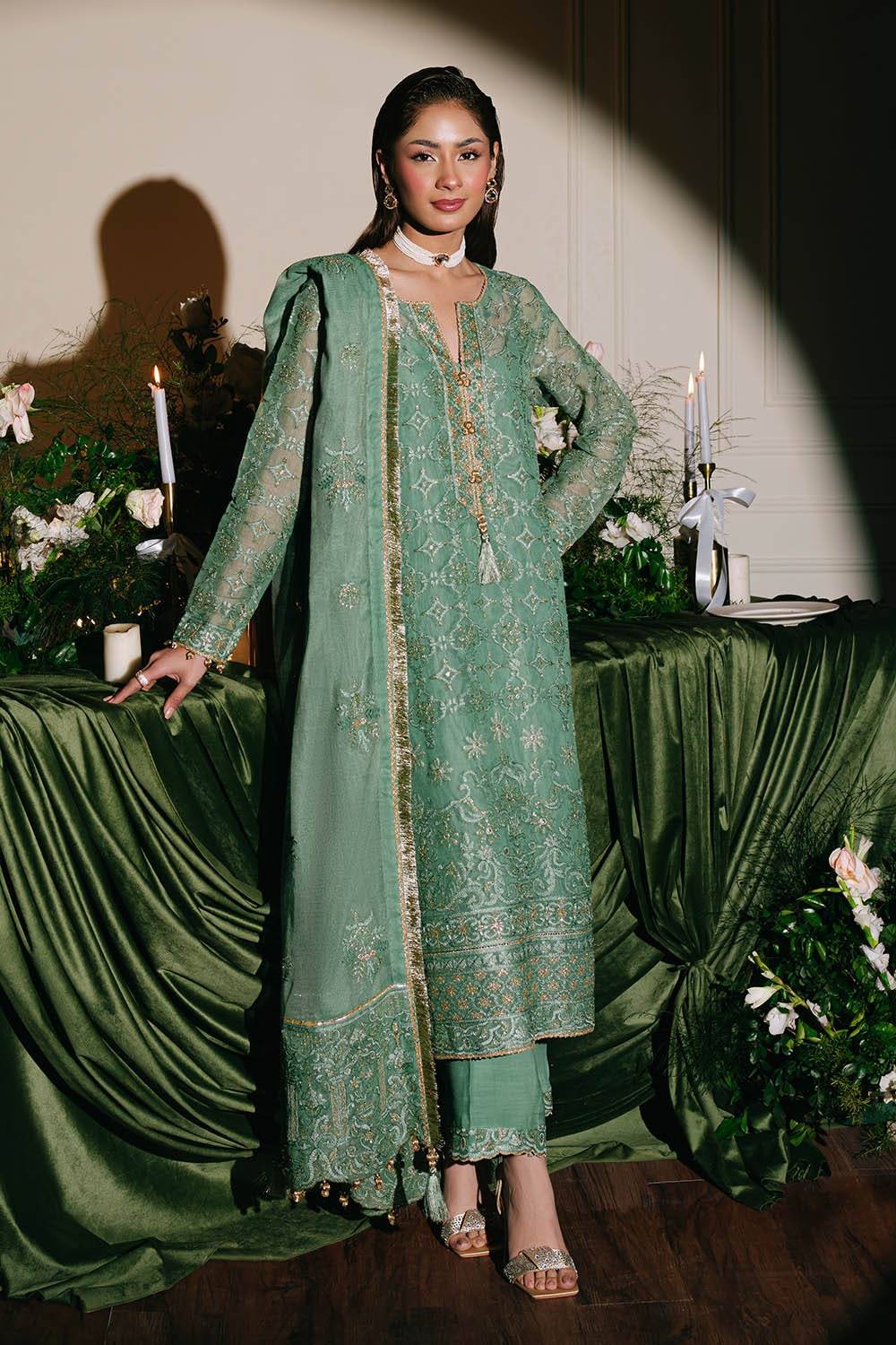 Gul Ahmed | Festive Eid 25 | FE-52088 by Maria Faisal - Registered Vendor of : Gul Ahmed - type : Ladies Clothes - 100% original wedding dresses