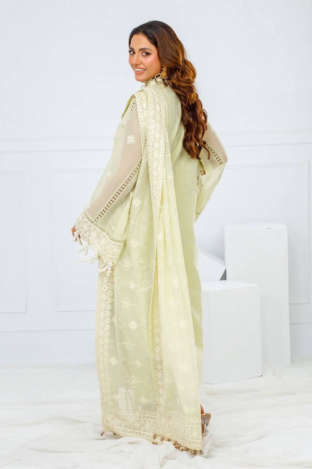 Gul Ahmed | Festive Eid 25 | FE-52089 by Maria Faisal - Registered Vendor of : Gul Ahmed - type : Ladies Clothes - 100% original wedding dresses