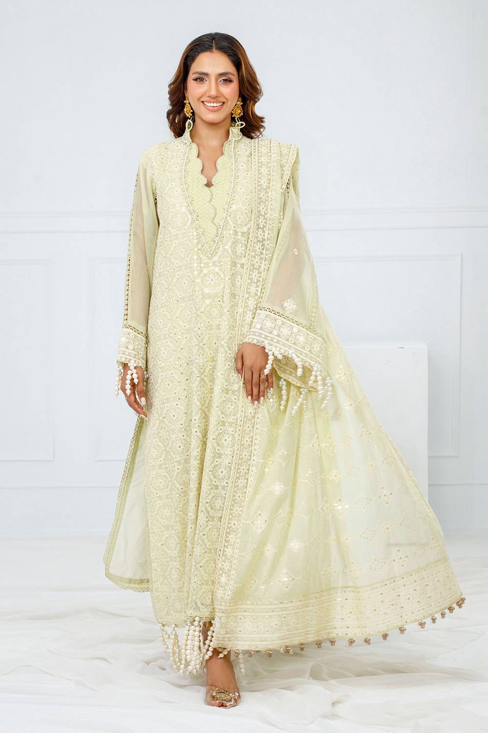 Gul Ahmed | Festive Eid 25 | FE-52089 by Maria Faisal - Registered Vendor of : Gul Ahmed - type : Ladies Clothes - 100% original wedding dresses
