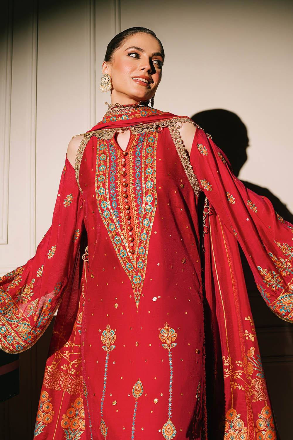 Gul Ahmed | Festive Eid 25 |FE-52093 by Maria Faisal - Registered Vendor of : Gul Ahmed - type : Ladies Clothes - 100% original wedding dresses