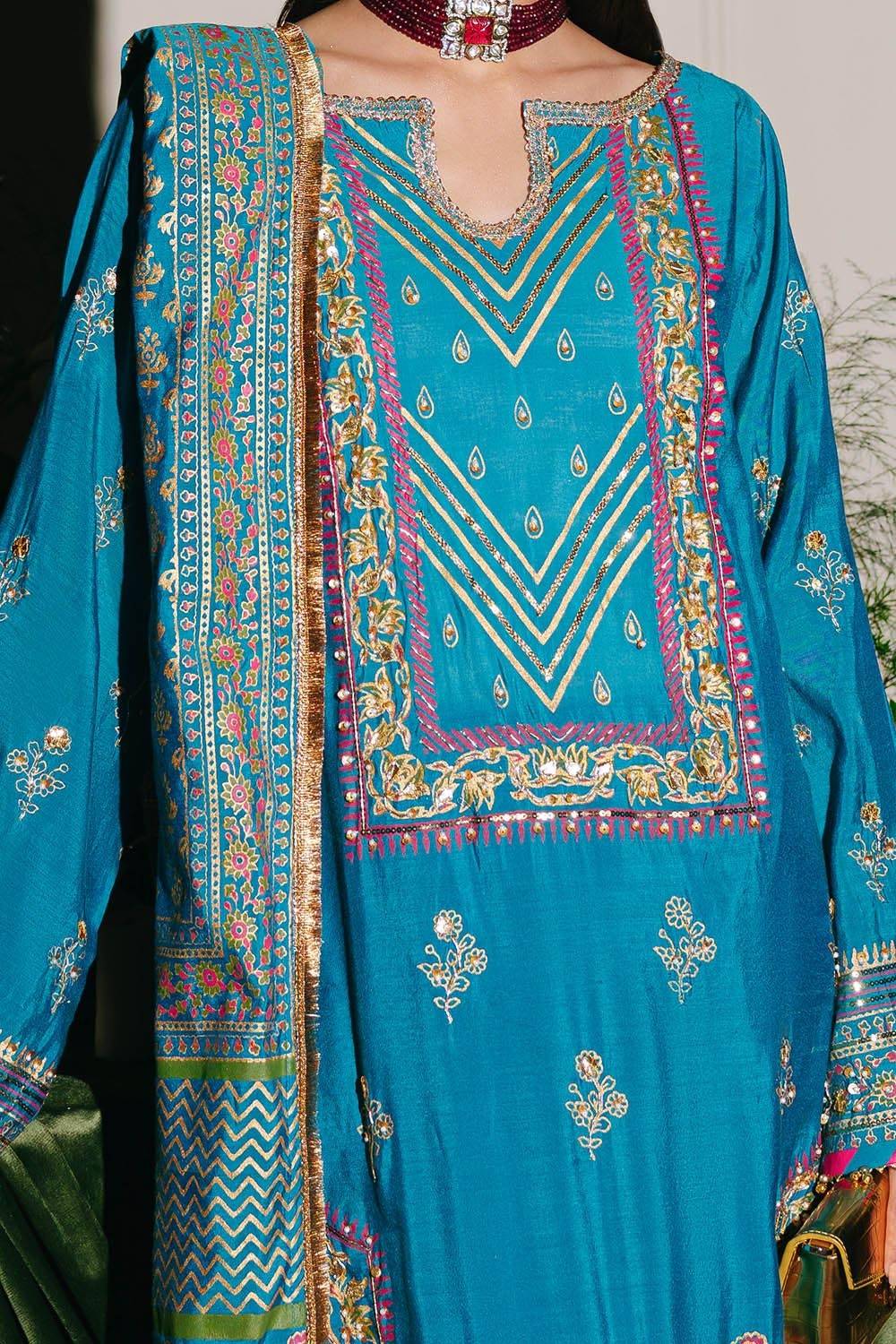 Gul Ahmed | Festive Eid 25 | FE-52094 by Maria Faisal - Registered Vendor of : Gul Ahmed - type : Ladies Clothes - 100% original wedding dresses